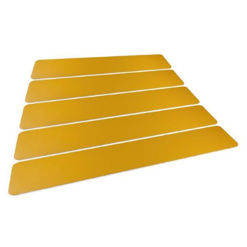 Conf. 5 pz di strisce pedonali adesive 200 x 1200 mm Durable